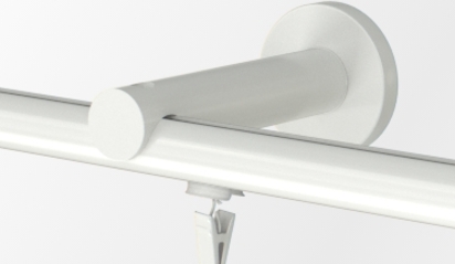 Karnisze 350cm białe