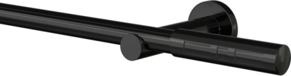 Karnisze metalowe z końcówką Apollo o całkowitej długości 350.4cm