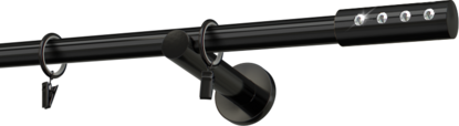 Karnisz metalowy 19mm Rullo
