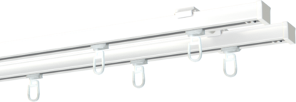 Szyna sufitowa podwójna aluminiowa