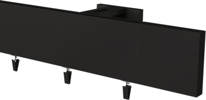  Karnisz pojedyńczy 350cm  Prestige AVA w kolorze czarnym