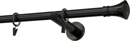  Karnisz metalowy 19mm Rullo czarny