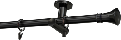 Karnisz metalowy sufitowy 19mm Rullo